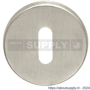 Artitec Luxuria sleutelrozet paar LU rond diameter 50 mm mat nikkel PVD - Y32701289 - afbeelding 1