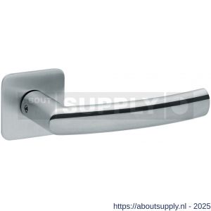 Artitec RVS Woning kruk-krukgarnituur 2 mm vlakrozet Lana FS RVS mat - Y32701029 - afbeelding 1