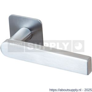 Artitec RVS Woning kruk-krukgarnituur 2 mm vlakrozet Laura FS RVS mat SL - Y32700139 - afbeelding 1