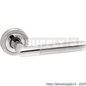 Artitec RVS Woning kruk-krukgarnituur schroefrozet SPACE SC RVS mat-glans WC 8 mm - Y32701077 - afbeelding 1