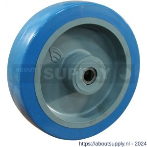 Protempo serie 21 transportwiel los PA velg TPU band 125 mm rollager - S20910699 - afbeelding 1