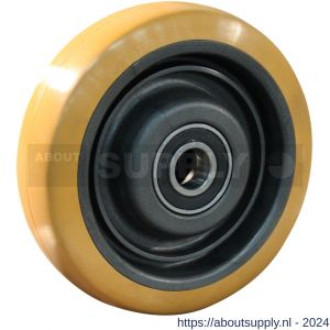 Protempo serie 21 transportwiel los PA velg TPU band 125 mm kogellager - S20910702 - afbeelding 1