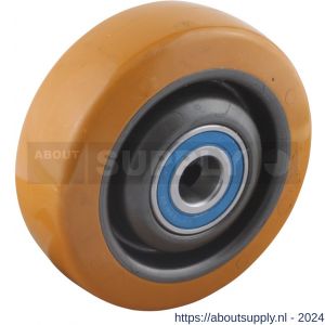 Protempo serie 21 transportwiel los PA velg TPU band 125 mm kogellager RVS - S20910703 - afbeelding 1