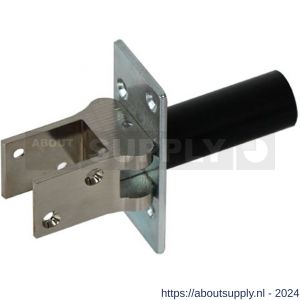 Hawgood deurveerscharnier 4000-E nikkel - S10100236 - afbeelding 1