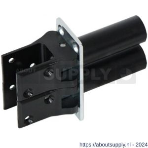 Hawgood deurveerscharnier 4000-D kunststof zwart - S10100159 - afbeelding 1