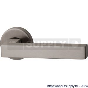 Tropex Geneve deurkruk 304 rond rozet inox - S11200167 - afbeelding 1