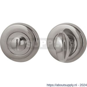 Mariani Artax WC-garnituur rozet 8 mm PVD glans nikkel - S11200623 - afbeelding 1