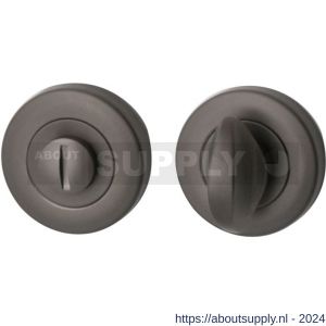 Mariani Artax WC-garnituur rozet 8 mm PVD grafiet - S11200624 - afbeelding 1
