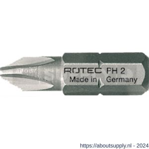 Rotec 800 schroefbit Basic C6.3 Phillips PH 2x25 mm set 10 stuks - S50910428 - afbeelding 1
