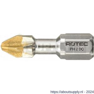 Rotec 801 Torsion schroefbit Diamond C6.3 Phillips PH 2x25 mm set 10 stuks - S50910451 - afbeelding 1