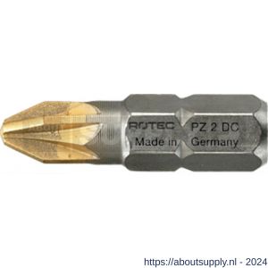 Rotec 803 schroefbit Diamond C6.3 Pozidriv PZ 2x25 mm set 10 stuks - S50910483 - afbeelding 1