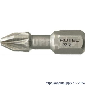 Rotec 804 torsionbit Basic C6.3 Pozidriv PZ 1x25 mm set 10 stuks - S50910485 - afbeelding 1