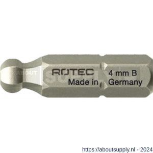 Rotec 811 inbus schroefbit Basic C6.3 SW 6,0x25 mm kogelkop set 10 stuks - S50910643 - afbeelding 1