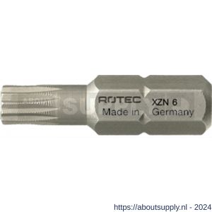 Rotec 813 schroefbit Basic C6.3 veeltand XZN M8x25 mm set 10 stuks - S50910665 - afbeelding 1