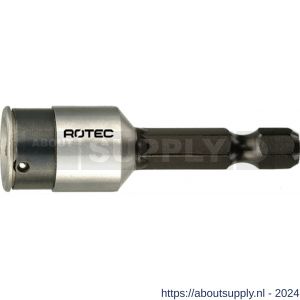 Rotec 819 dopsleutel E6.3 1/4 inch bitopname niet-magnetisch SW 3/8 inch x 50 mm set 3 stuks - S50910841 - afbeelding 1