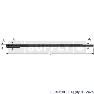 Rotec 246.9 verlengstuk voor Wave-Cutter cilinderkopboren diameter 10x230 mm - S50904285 - afbeelding 2