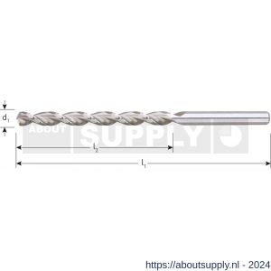 Rotec 264 HSS-G houtspiraalboor lang DIN 340 TLS diameter 7,0x102x156 mm - S50904388 - afbeelding 2