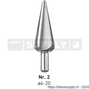 Rotec 420 HSS conische plaatboor Splitpoint nummer 2 5,0-20,0 mm - S50906397 - afbeelding 1