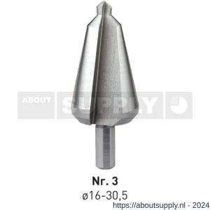 Rotec 420 HSS conische plaatboor Splitpoint nummer 3 16,0-30,5 mm - S50906398 - afbeelding 1