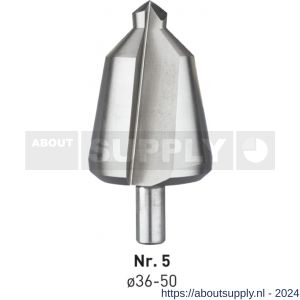 Rotec 420 HSS conische plaatboor Splitpoint nummer 5 36,0-50,0 mm - S50906400 - afbeelding 1