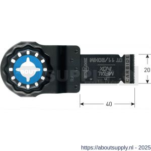 Rotec 519 OT 11/20HM Starlock invalzaagblad metaal-Inox 20x40 mm - S50906976 - afbeelding 2