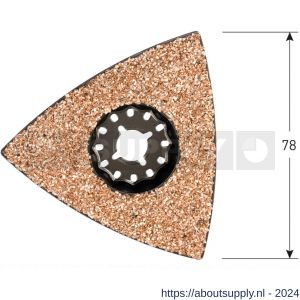 Rotec 519 OF 78K2 Starlock schuurplateau HM-Riff diameter 78 - S50906988 - afbeelding 2