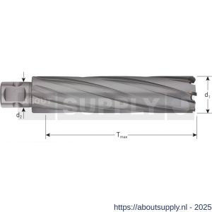 Rotec 546 HM kernboor Hard-Line universeel 19 diameter 60x110 mm - S50908501 - afbeelding 2