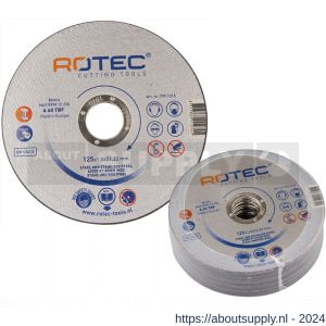 Rotec 799 doorslijpschijf Silver-Line diameter 125x1,0x22,2 mm set 25 stuks - S50910420 - afbeelding 1