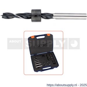 Rotec 235 houtspiraalborenset 235 met dieptestoppen 13 delig diameter 3-10 mm - S50911684 - afbeelding 2