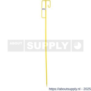 Orit grondpen afzetpaal met gesmede punt 1250 mm - S53200005 - afbeelding 1
