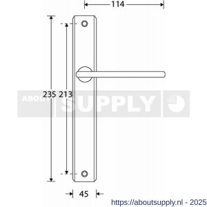 Wallebroek Mi Satori 00.0081.12 krukgarnituur Piatto Elegant messing gepolijst gelakt BB72 - Y32102166 - afbeelding 1