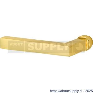 Wallebroek Mi Satori 00.0005.45 deurkruk gatdeel links Kare messing gepolijst gelakt - Y32102794 - afbeelding 1