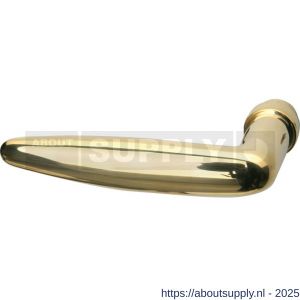 Wallebroek Mi Satori 00.0022.45 deurkruk gatdeel links Dudok messing gepolijst ongelakt - Y32102751 - afbeelding 1