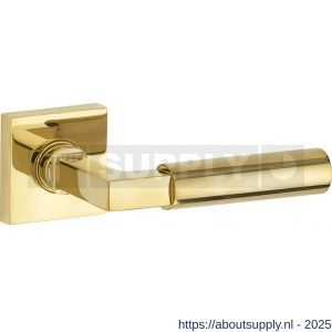 Wallebroek Mi Satori 00.0098.46 krukgarnituur Bauhaus verdekt messing gepolijst ongelakt - Y32101228 - afbeelding 1