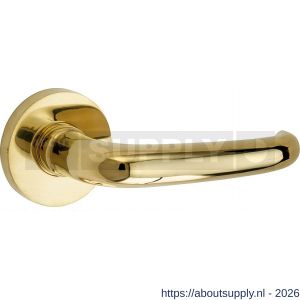 Wallebroek Mi Satori 00.0120.46 krukgarnituur Halfsabel Vivo messing gepolijst ongelakt - Y32101397 - afbeelding 1