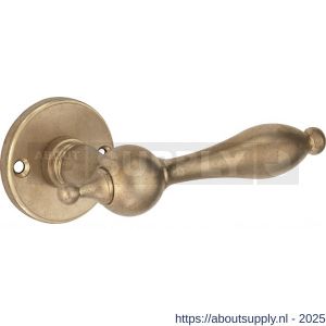 Wallebroek Mi Satori 00.0173.46 krukgarnituur Barock Facet messing getrommeld ongelakt - Y32101211 - afbeelding 1