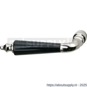 Wallebroek Mi Satori 00.0021.45 deurkruk gatdeel links Antique messing glans nikkel-bakeliet - Y32102648 - afbeelding 1