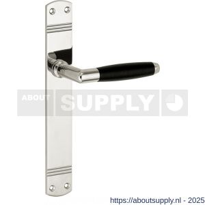 Wallebroek Mi Satori 00.0093.12 krukgarnituur Ton Art Deco messing glans nikkel BB72 - Y32102190 - afbeelding 1