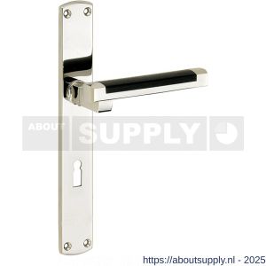 Wallebroek Mi Satori 00.0094.12 krukgarnituur Dual messing glans nikkel BB72 - Y32101986 - afbeelding 1