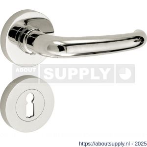 Wallebroek Mi Satori 00.0120.48 krukgarnituur Halfsabel Vivo BB messing glans nikkel - Y32101400 - afbeelding 1