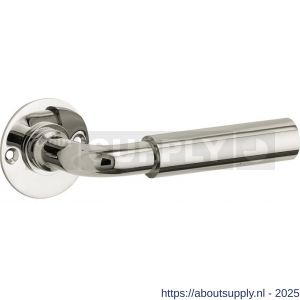 Wallebroek Mi Satori 00.0199.46 krukgarnituur Frankfurt Chemin de Fer 50 messing glans nikkel - Y32101393 - afbeelding 1