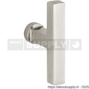 Wallebroek Mi Satori 00.0239.44 deurkruk gatdeel T Kare messing glans nikkel - Y32102811 - afbeelding 1