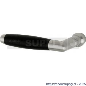 Wallebroek Mi Satori 00.0030.45 deurkruk gatdeel links Ton messing mat nikkel ongelakt-ebben - Y32102874 - afbeelding 1