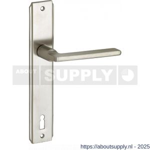 Wallebroek Mi Satori 00.0081.15 krukgarnituur Piatto Elegant messing mat nikkel ongelakt BB110 - Y32102173 - afbeelding 1