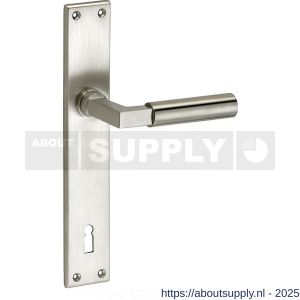 Wallebroek Mi Satori 00.0100.15 krukgarnituur Bauhaus messing mat nikkel ongelakt BB110 - Y32101960 - afbeelding 1