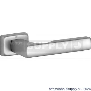 Wallebroek M&T 90.0017.46 deurkruk gatdeel Mini S messing mat nikkel ongelakt links - Y32102599 - afbeelding 1