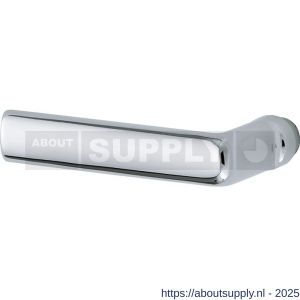 Wallebroek Mi Satori 00.0004.45 deurkruk gatdeel links Padania messing glans chroom - Y32102832 - afbeelding 1