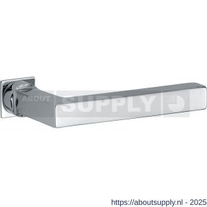 Wallebroek Mi Satori 00.0085.46 krukgarnituur Kare Mini vierkant messing glans chroom - Y32101426 - afbeelding 1