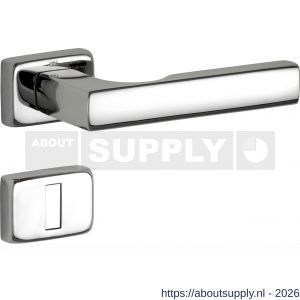 Wallebroek M&T 90.0017.47 krukgarnituur Mini S SL messing glans chroom - Y32101099 - afbeelding 1