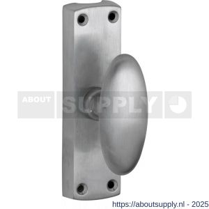 Wallebroek Mi Satori 00.5838.90 krukespagnolet Ei halfronde stangen messing mat chroom - Y32100484 - afbeelding 1